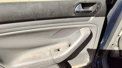 2006-2009 Vw Jetta Driver Left Rear Inside Door Trim Panel Only Oem Back Gray