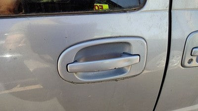 00-05 Chevy Venture Passenger Right Rear Outside Door Handle Oem Back Silver 17U