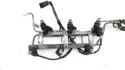 1987-1991 Dodge Caravan Complete Fuel Rail With Injectors Set Loaded Oem 3.0L