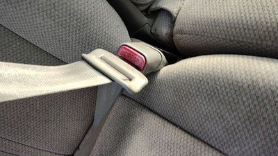 1997 Ford Taurus Passenger Right Front Seat Belt Buckle Receiver Oem Gray