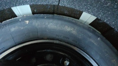 2009-2021 Vw Passat 16 Compact Spare Mini Donut Wheel Tire Oem 561601027B03c