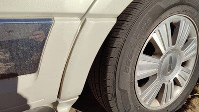 08 Navigator Driver Left Rear Moulding On Quarter Panel Pv White Chocolate