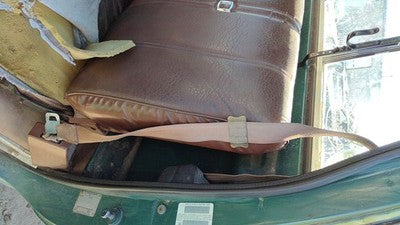 1976 Silverado C10 Driver Left Front Seat Belt Retractor Oem Shoulder Brown