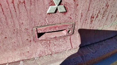 03-04 Outlander Rear Liftgate Handle Back Hatch Release Lever Tailgate Red