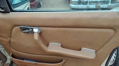 1980 Mercedes 300Td Passenger Right Front Door Trim Panel Brown
