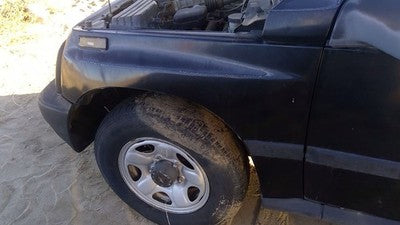 1989-1998 Geo Tracker Driver Left Front Fender Oem Black 5880060811