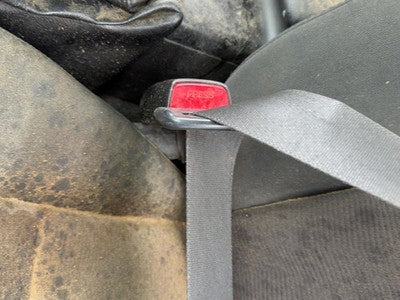 06-09 Legacy Outback Driver Left Front Seat Belt Buckle Receiver Oem Black