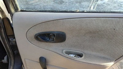96-98 Saturn Sl1 Passenger Right Rear Door Trim Panel Manual Windows Back Gray