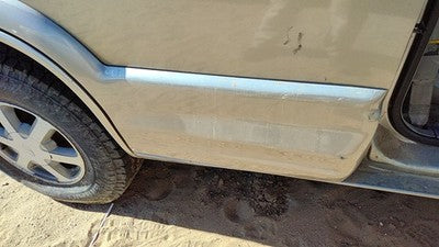 98-01 Bravada Passenger Right Rear Moulding From Door Back Trim Strip Pewter 11U