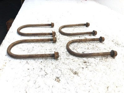 2002-2007 Dodge Ram Pickup 1500 Set of 4 Rear Ubolts with Nuts OEM Rear End 4x4