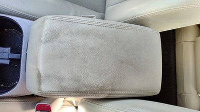 10-14 Legacy Outback Center Console Lid Only Arm Rest Fold Down Wil Warm Ivory
