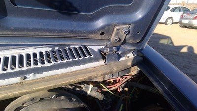 1971-1995 Chevy G20 Van Driver Left Hood Hinge Assembly Oem Blue 03962449