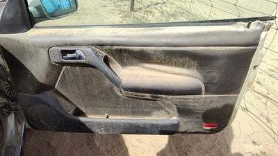 99-02 Cabrio Passenger Right Front Door Trim Panel With Switches Black