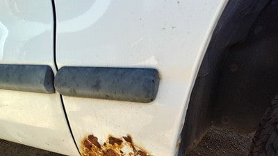 05 Ford Explorer Passenger Right Moulding From Fender Trim Strip Yz Oxford White