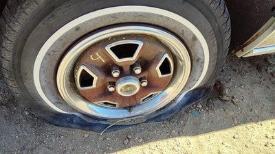 82-86 Firenza 13" Steel Wheel With Chrome Trim Factory Rim Super Stock