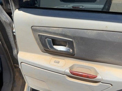 04-06 Srx Passenger Right Rear Door Trim Panel With Switches Back Gray 132