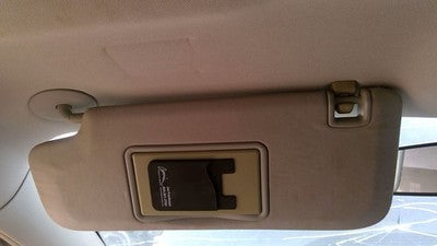 2004-2012 New Style Malibu Driver Left Sun Visor Oem Titanium 83B 22794057