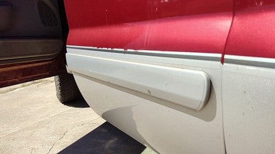 2001-03 F250 Super Duty Driver Left Rear Moulding From Door Oem Back Trim Strip