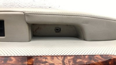 11-14 Legacy Outback Driver Left Front Door Trim Panel With Master Switch Ivory