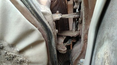 1978-1983 Chevy Malibu Driver Left Front Upper Lower Door Hinge Pair Set 4 Door