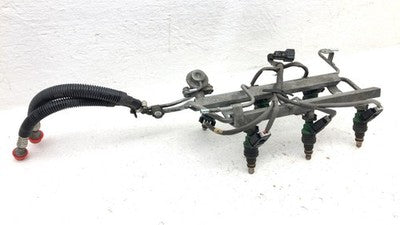 1987-1991 Dodge Caravan Complete Fuel Rail With Injectors Set Loaded Oem 3.0L