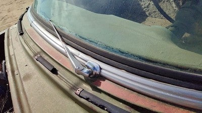 1953 Chevy Bel Air 150 Sedan Windshield Wiper Cowl Vent Trim Panel Chrome Cover