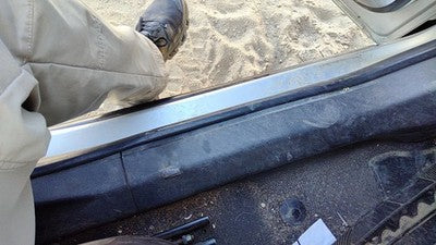 2013 Chevy Cruze Driver Left Lower Kick Trim Panel Oem Black Afo
