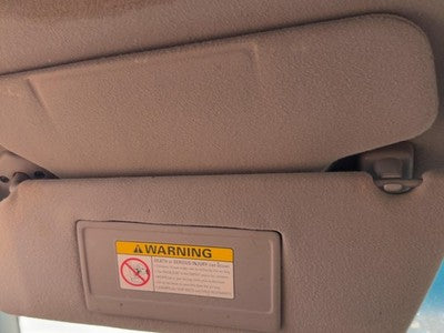 2000-2002 Ford Expedition Driver Left Sun Visor Oem Gray 12 Yl1Z7804105Aaa