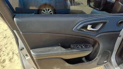 15-17 200 Driver Left Front Inside Door Trim Panel With Master Switch Black X9