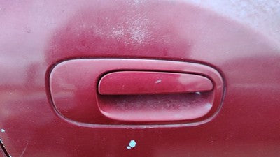 06-10 Charger Passenger Right Rear Outside Door Handle Back Prh Inferno Red