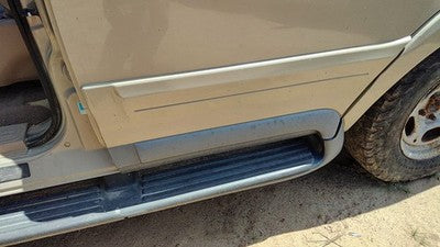 98 99 Lincoln Navigator Driver Left Rear Moulding From Door Back Trim Gold Bi