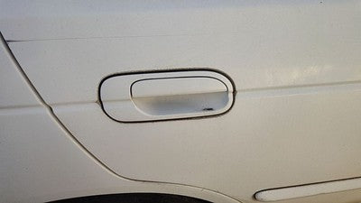 2000-2003 Nissan Sentra Passenger Right Rear Outside Door Handle Back White Qm1