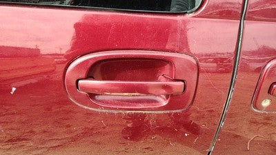 00-04 Chevy Venture Passenger Right Rear Outside Door Handle Oem Back Red 72U