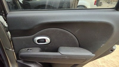 14-19 Kia Soul Passenger Right Rear Door Trim Panel With Switches Back Black Eq