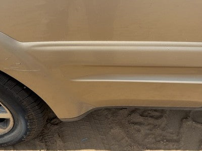 04-07 Rainier Passenger Right Rear Moulding From Door Back Trim Strip Cashmere 1