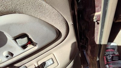 1995-99 Gmc Yukon Driver Left Rear Inside Door Trim Panel Only Oem Back Tan 522