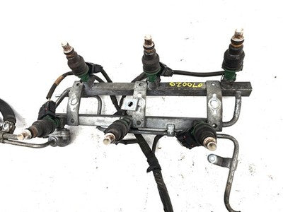 1987-1991 Dodge Caravan Complete Fuel Rail With Injectors Set Loaded Oem 3.0L