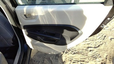 11-13 Fiesta Passenger Right Rear Door Trim Panel With Switches Back Black Dl