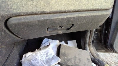 Bmw 540I Glove Box Assembly Complete Door With Latch Oem Black