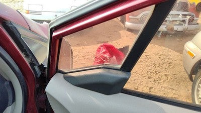 10-14 Insight Passenger Right Front Vent Window Small Door Glass With Frame Oem