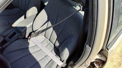 03-05 Chevy Cavalier Driver Left Front Seat Belt Retractor Oem Shoulder Gray 12C