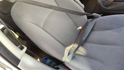 05-07 Dodge Caravan Passenger Right Front Seat Belt Retractor Shoulder Khaki J1