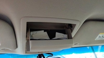 05-10 Grand Cherokee Center Overhead Console Dome Light Map Lamp Cubby Gray D1