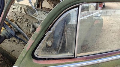 1953 Bel Air 150 Sedan Driver Left Front Vent Window Small Door Glass With Frame
