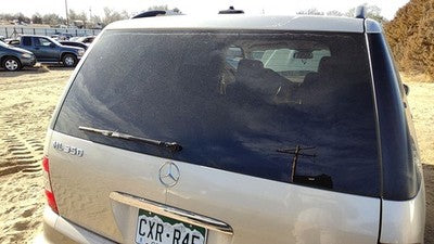 1998-2005 Mercedes Ml350 Back Glass Rear Window Oem 1637400657