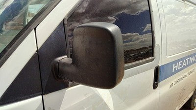 2008-2014 Chevy Express Van Driver Left Side Mirror Door Mounted Oem 15227418