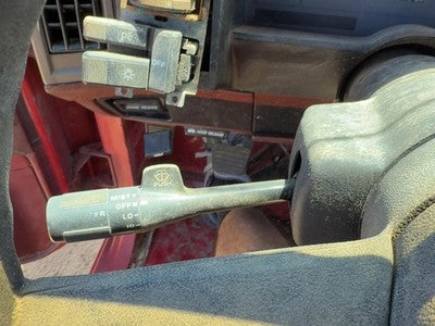 90 S10 Pickup Turn Signal Switch Windshield Wiper Control Lever Assembly Red
