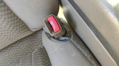 99-05 Grand Am Passenger Right Front Seat Belt Buckle Receiver 52D Dark Taupe