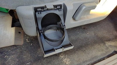 2007 Ford Freestar Driver Left Side Seat Trim Panel Oem Gray