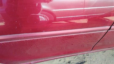 02-06 Camry Pass RH Rear Door Moulding Trim Salsa Red 3Q3